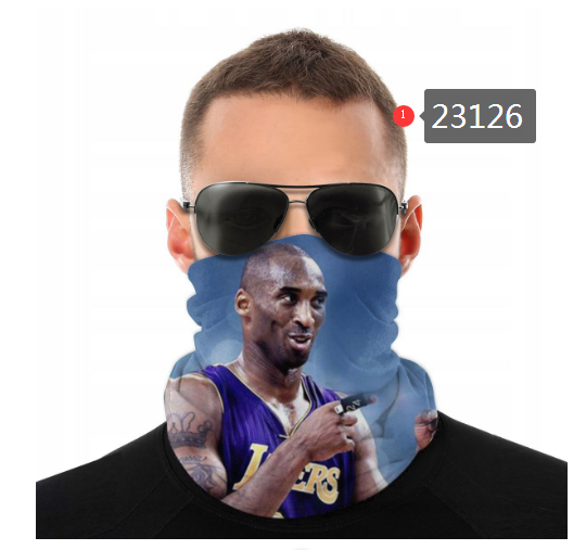 NBA 2021 Los Angeles Lakers #24 kobe bryant 23126 Dust mask with filter->->Sports Accessory